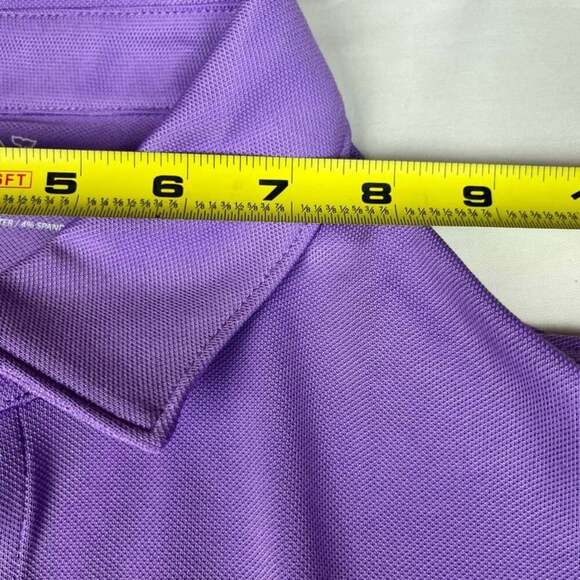 Vineyard Vines Polo Shirt Adult Mens Size Large Purple Whale Golf Golfer - Picture 4 of 9